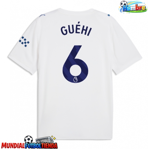 Camiseta Manchester City Marc Guehi #6 Tercera Equipación Replica 2026-27 mangas cortas